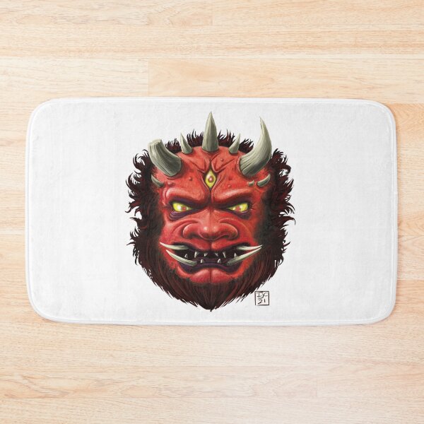 Item preview, Red Oni face designed and sold by IanJCornwell.