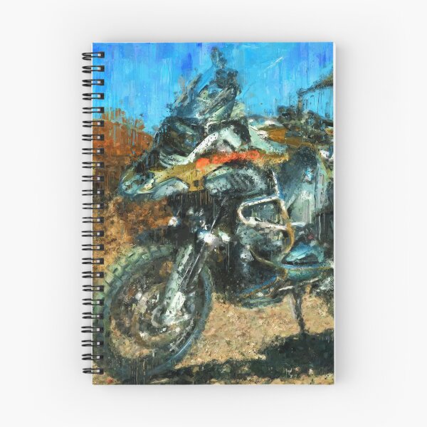 Item preview, Adventure motorcycle - original artwork by Vart designed and sold by vartstudio.