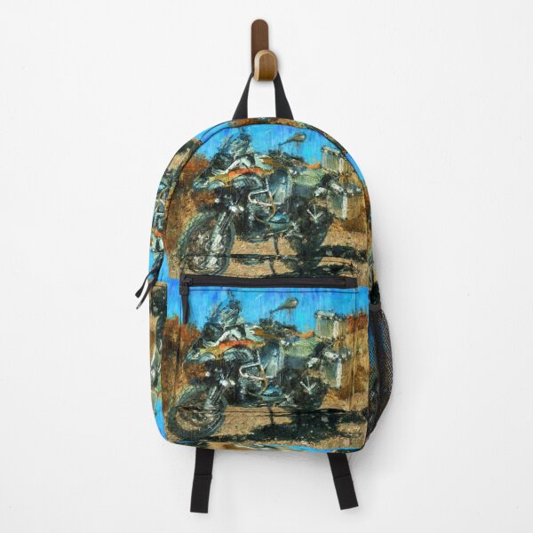 Item preview, Adventure motorcycle - original artwork by Vart designed and sold by vartstudio.