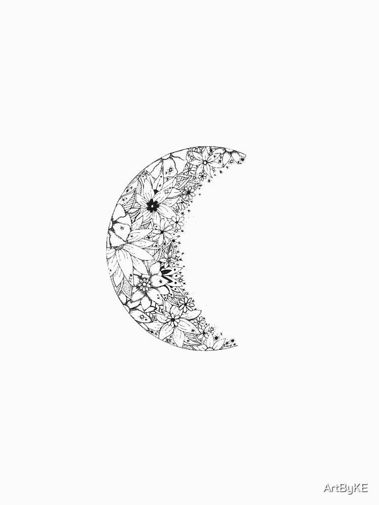 Crescent Moon by ArtByKE