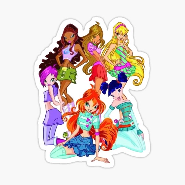 Winxclub para verdaderos fanáticos Pegatina