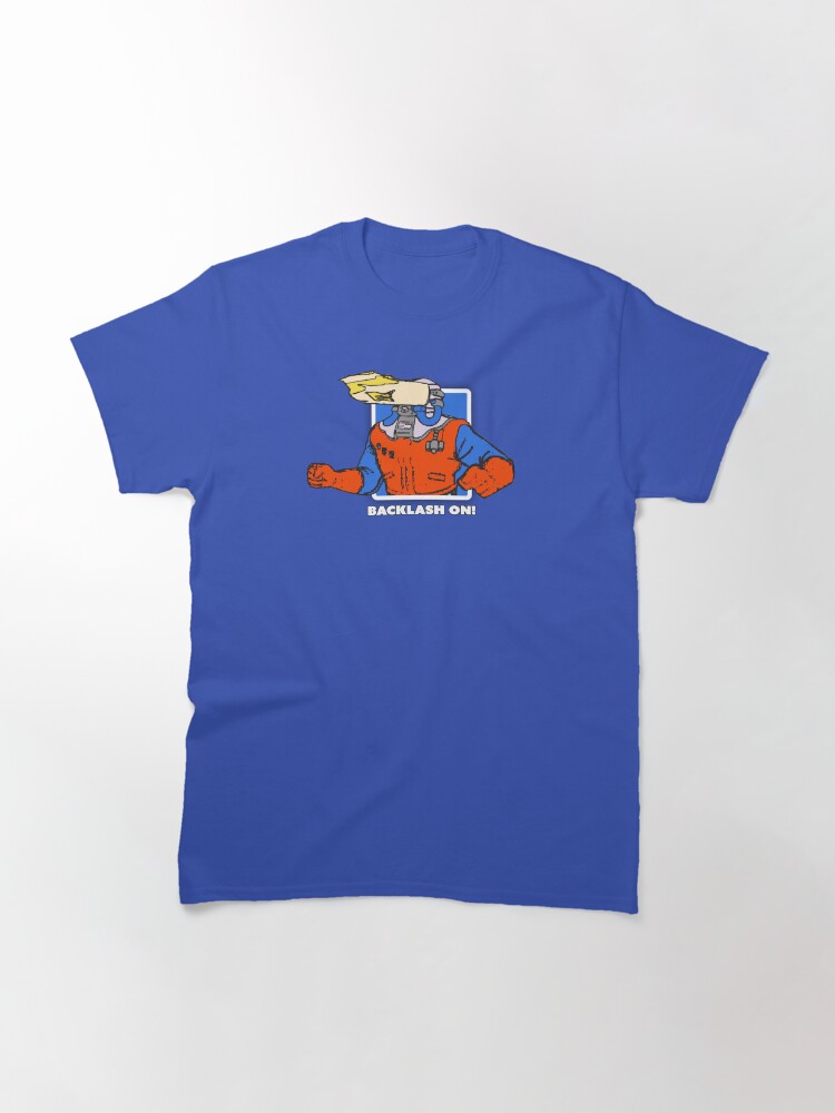 Thumbnail 3 of 7, Classic T-Shirt, M.A.S.K. Backlash ON! Dusty Hayes designed and sold by mtrakker.