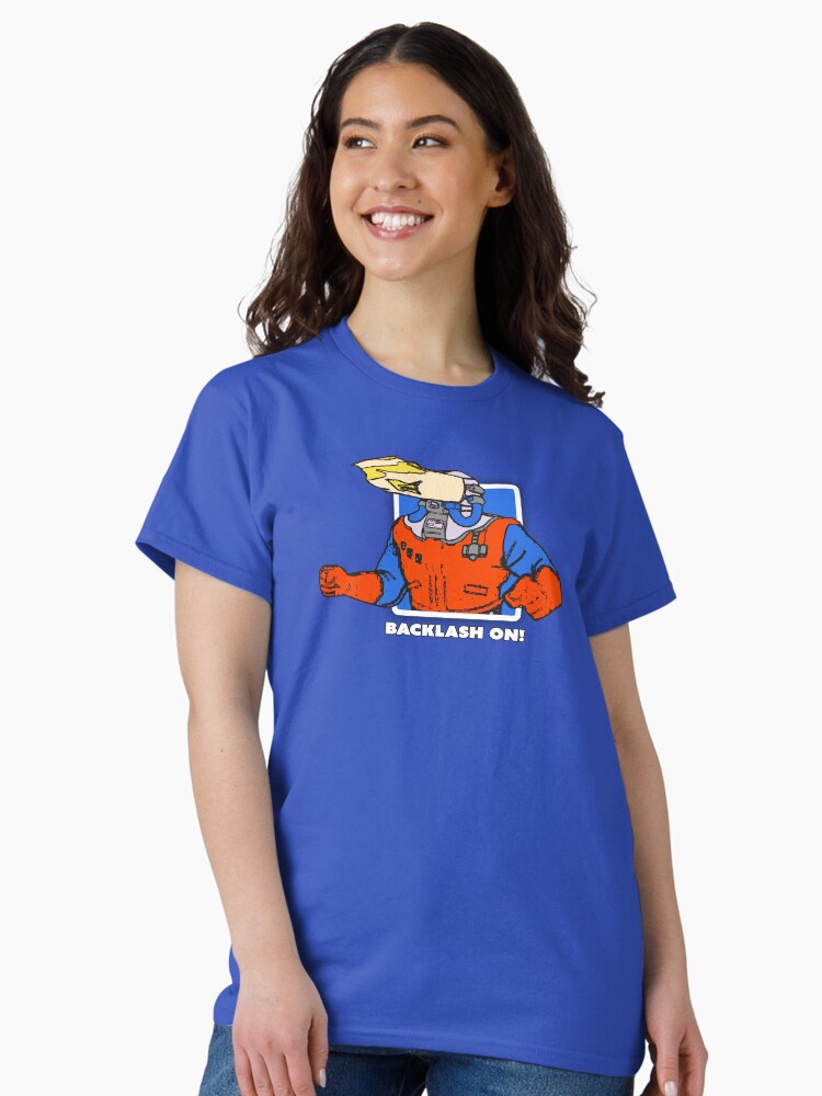 Thumbnail 1 of 7, Classic T-Shirt, M.A.S.K. Backlash ON! Dusty Hayes designed and sold by mtrakker.