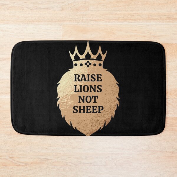 Item preview, Raise Lions Not Sheep designed and sold by Perlashop1.