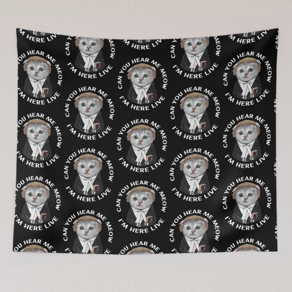Item preview, Can you hear me meow, I'm here live designed and sold by Roy & Tiffany.