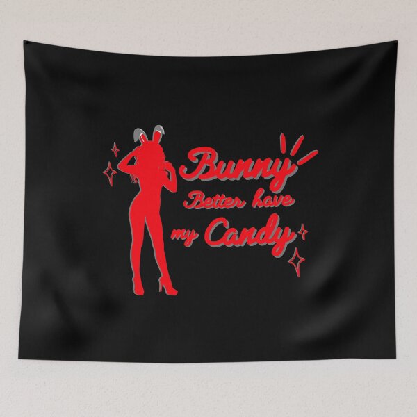 Item preview, Bunny Better Have My Candy - Happy Easter in Red designed and sold by kongju.
