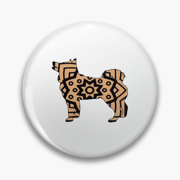 Item preview, Siberian Husky Mandala Cute Dog Art Brown Puppy Artistic illustration designed and sold by clothesy7.
