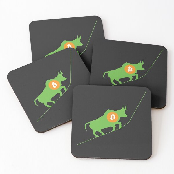 Item preview, Bitcoin BTC Bullish trend designed and sold by Feline Rockstars.