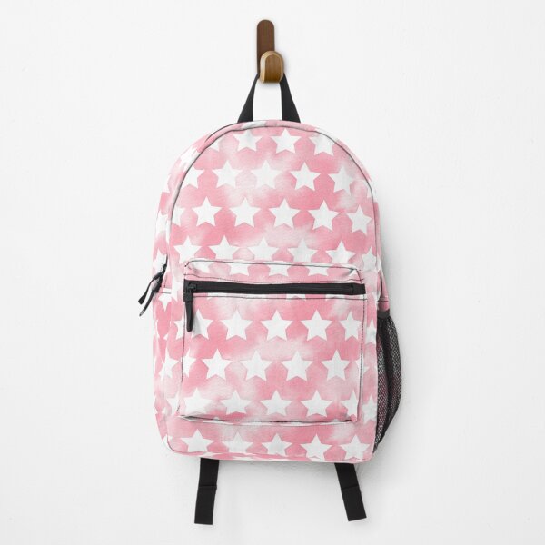 Item preview, Coral Star Pattern - Watercolor Background designed and sold by VvdVenDesign.