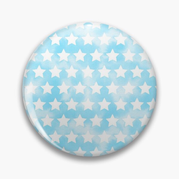 Item preview, Blue Star Pattern - Watercolor Background designed and sold by VvdVenDesign.