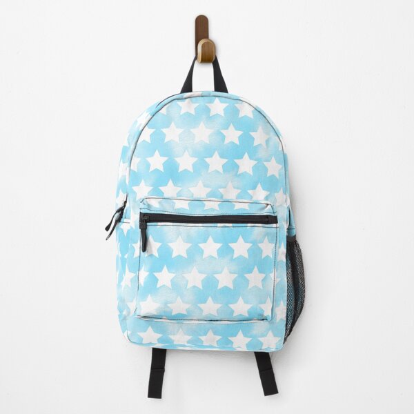 Item preview, Blue Star Pattern - Watercolor Background designed and sold by VvdVenDesign.