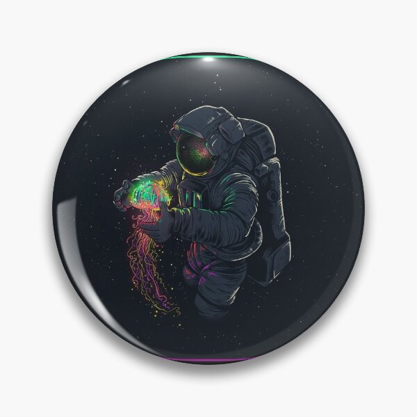 Item preview, Neon astronaut designed and sold by tcreate.