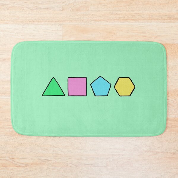 Item preview, Shape pattern (multi coloured) designed and sold by Attenborough_Fan.