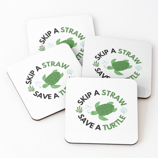 Item preview, Skip A Straw Save A Turtle designed and sold by momsnpops.