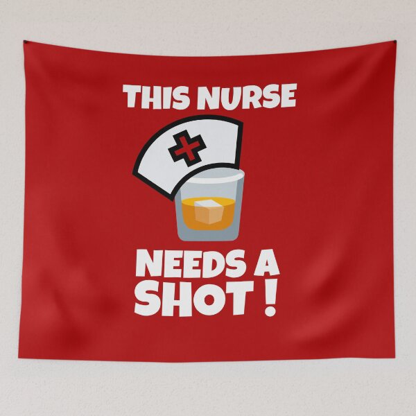 Item preview, This Nurse Needs a Shot designed and sold by VBeesTees.