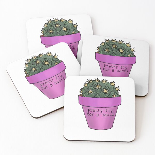 Item preview, Cacti, plant puns, pretty fly for a cacti  designed and sold by madebydeemarie.