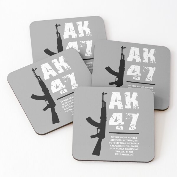 Item preview, AK47 Rifle T-Shirt Design designed and sold by Yes-Monkey.