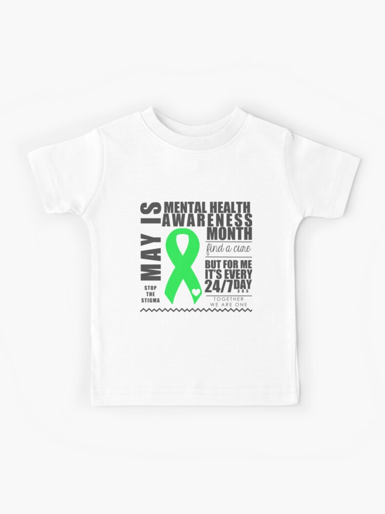 May - Mental Health Awareness Month Kids T-Shirt for Sale by Nisa
