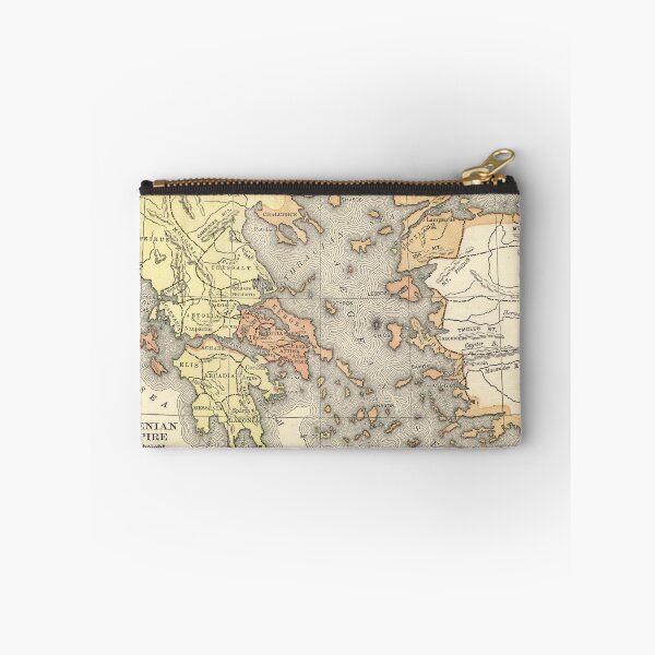 Item preview, Ancient Greek Map and the Athenian Empire designed and sold by ClassicalGreece.