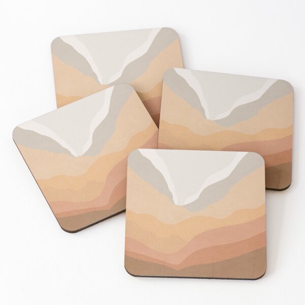 Item preview, Warm mountain landscape Boho Design designed and sold by MarsPrints.