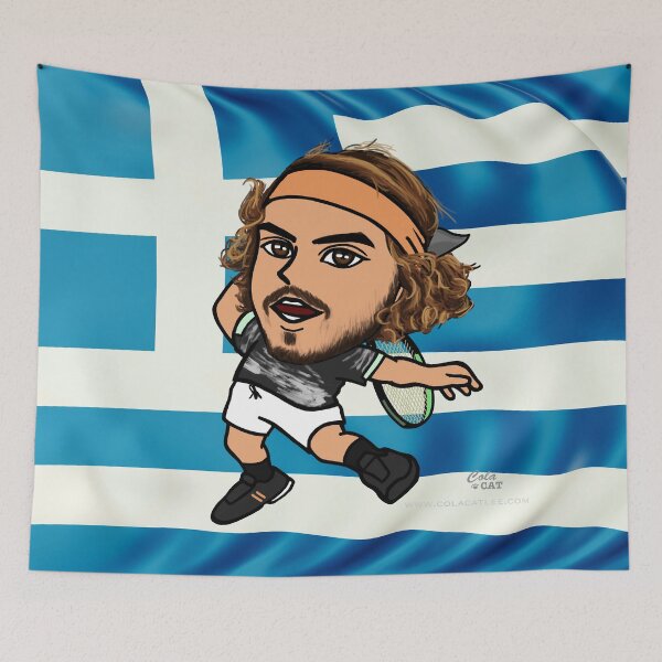 Item preview, Stefanos Tsitsipas  designed and sold by Colacatlee.