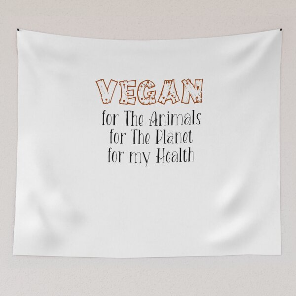 Item preview, Vegan for Animals Planet Health Vegan novelty designed and sold by VeganAnimal.