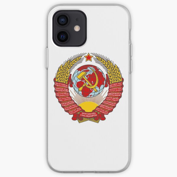 State Emblem of the Soviet Union iPhone Soft Case