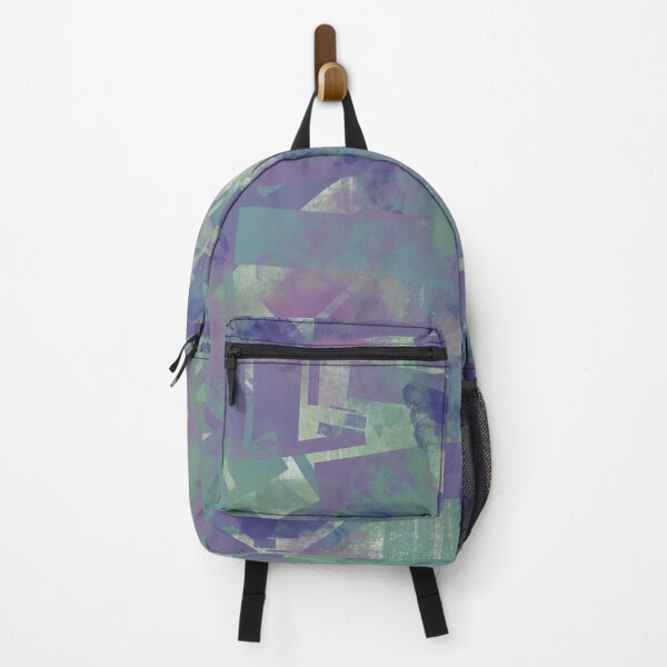 Item preview, muted purple and green abstract designed and sold by Kidadart.