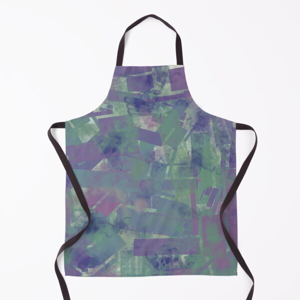 Item preview, muted purple and green abstract designed and sold by Kidadart.