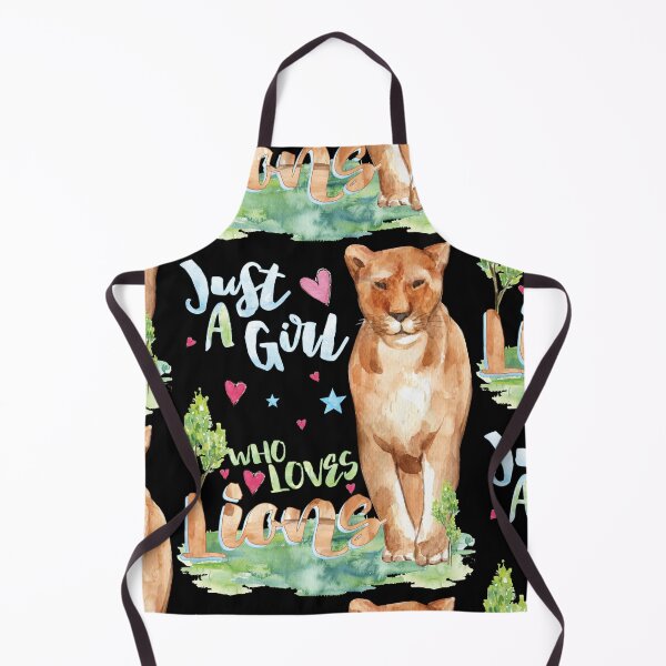 Item preview, Female Funny Lady Lion - Just A Girl Who Loves Lions designed and sold by Cheap Women's Shirts.