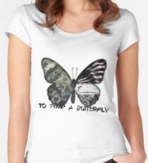 To Pimp A Butterfly Women's Fitted Scoop T-Shirt