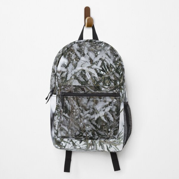Item preview, The tree branches of olive tree under the snow in winter designed and sold by elgreko.