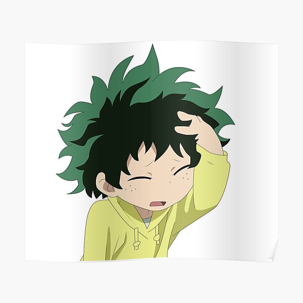 "Izuku Midoriya Baby" Poster for Sale by Kura97 | Redbubble