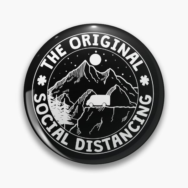 Item preview, The Original Social Distancing, Vintage Camping designed and sold by TheReallyNiceStuff.