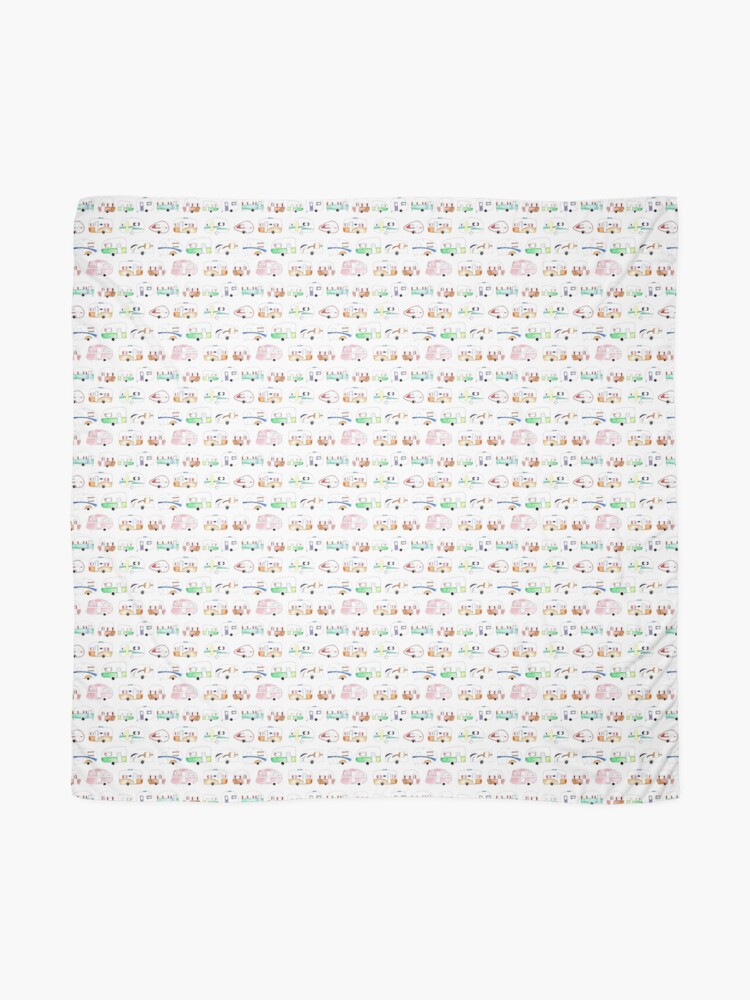 Alternate view of Vintage Caravans Scarf