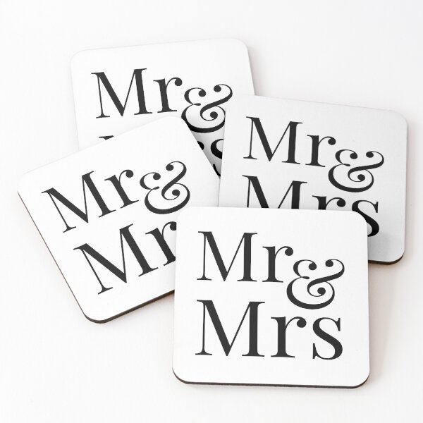 Item preview, Mr and Mrs wedding decal for eternal love and happily ever after  designed and sold by CreativeEmily.