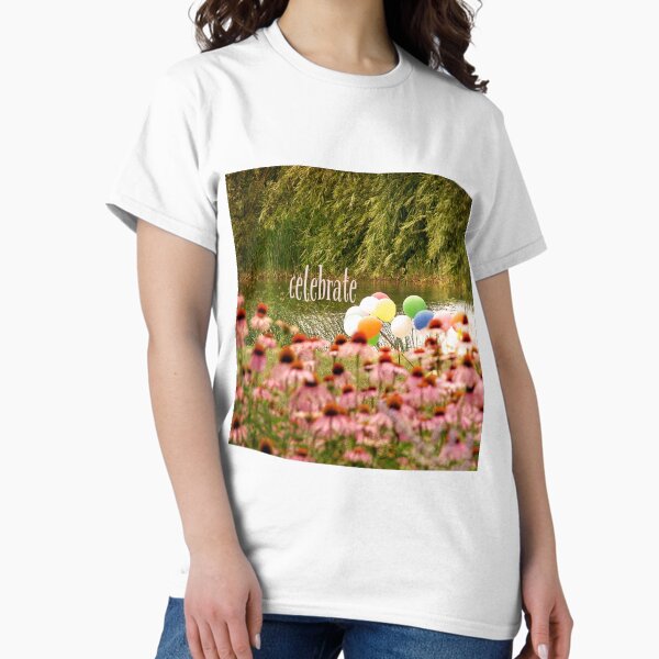 Item preview, Balloons and Echinacea Celebrate designed and sold by Peggy Collins.