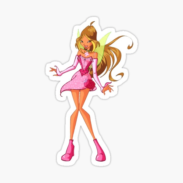 Flora Winxclub for real fans Sticker