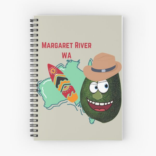 Artikelvorschau,  Scared Angry Avocado Reisen um die Welt - Margaret River WA - Vegan Vegetarian Funny entworfen und verkauft von ezele.