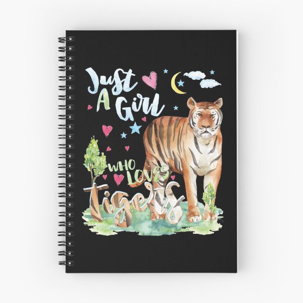 Item preview, Female Funny Lady Tiger - Just A Girl Who Loves Tigers Gift designed and sold by Cheap Women's Shirts.