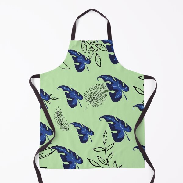 Item preview, Blue leaves on green designed and sold by Dter.