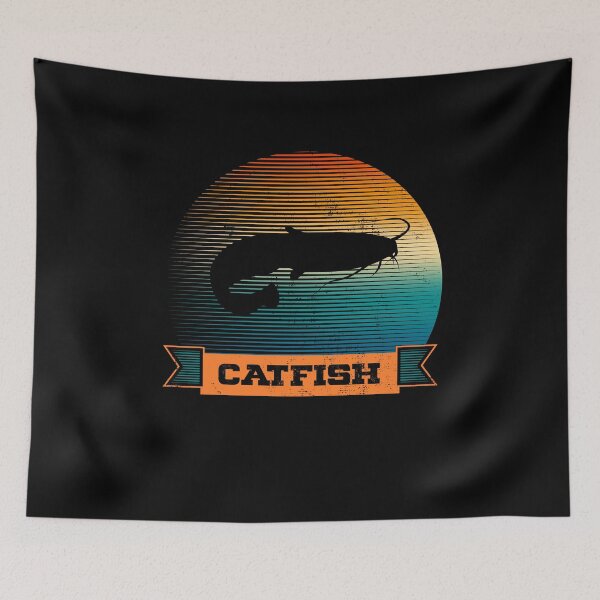 Item preview, Catfish Fishing Vintage Game Fish Catfish Gift designed and sold by Ibu83.