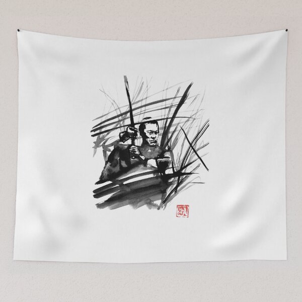 Item preview, toshiro mifune in the field designed and sold by pechane.