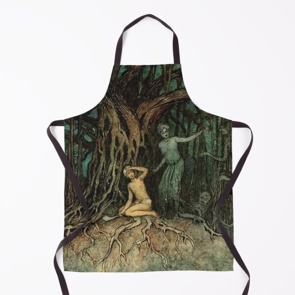 Item preview, Tales from Bengal Forest spirit illustration - Warwick Goble designed and sold by Vintage Designs +.