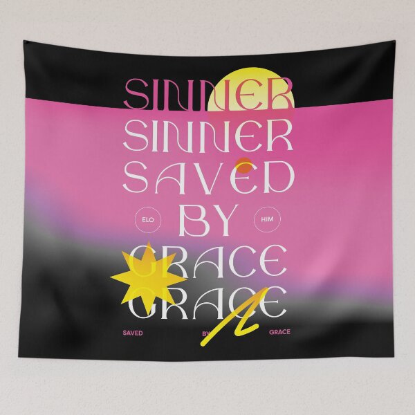 Item preview, Sinner Saved By Grace designed and sold by hannahrey-.