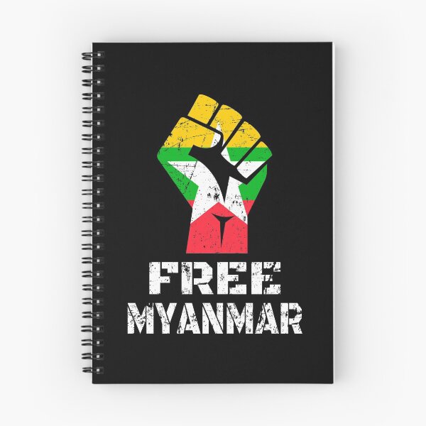 Item preview, Free Myanmar Flag Burma Strong designed and sold by MagicBoutique.