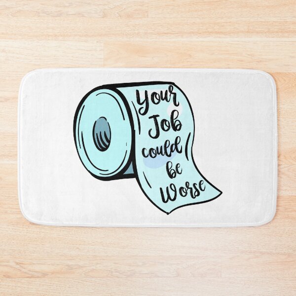 Item preview, Funny Toilet Paper Saying designed and sold by Mariano Topno.
