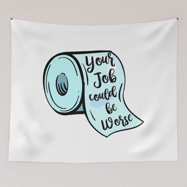 Item preview, Funny Toilet Paper Saying designed and sold by Mariano Topno.