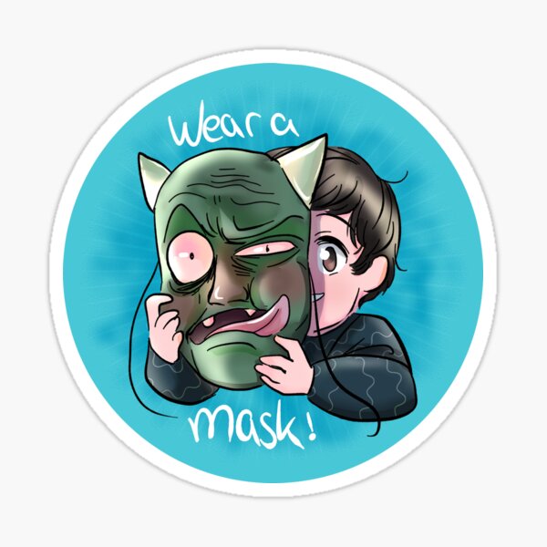 Wear a mask! Sticker