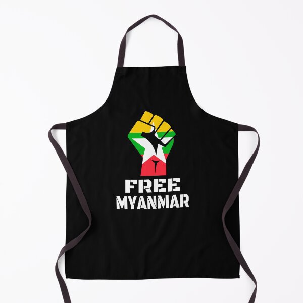 Item preview, Free Myanmar Flag Burma Protest designed and sold by MagicBoutique.